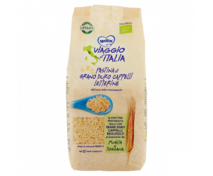 Pastina Letterine di grano duro Cappelli